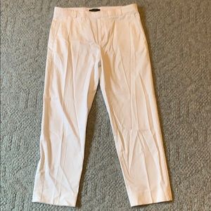 Banana Republic white Avalon pant